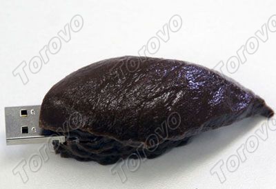 壽司隨身U盤
看看圖中這款外觀令人作嘔的壽司隨身U盤, 壽司隨身U盤