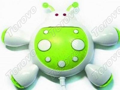 這款U盤造型外觀酷似一只甲殼蟲,而不是前期上市的那種 甲殼蟲U盤