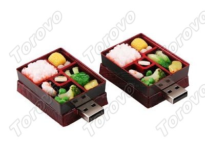 對于食物U盤,我們已經(jīng)看的很多了,像漢堡U盤啊、壽司U盤 營養(yǎng)盒飯U盤誘惑你