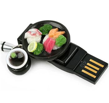 其實這些精致的點心裝飾都是心靈手巧的設(shè)計者手工粘貼 饞死你U盤的美味情緣