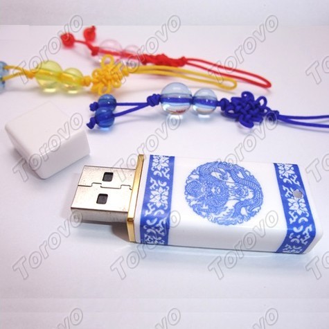 饋贈佳品-陶瓷U盤精美與古典于一身