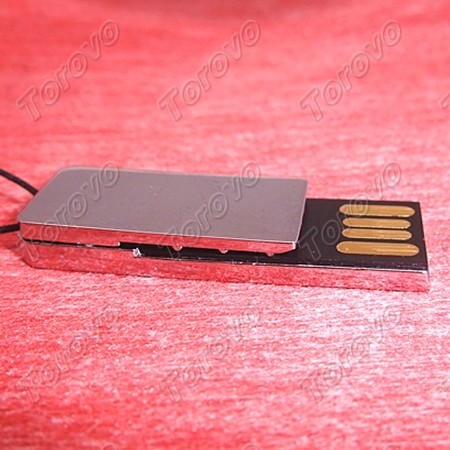 如鏡面般光滑細膩全金屬領帶夾U盤