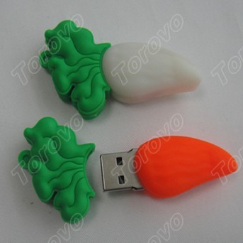 食品仿真U盤/紅蘿卜白蘿卜U盤,深圳正益通電子U盤廠家定 食品仿真U盤/紅蘿卜白蘿卜U盤
