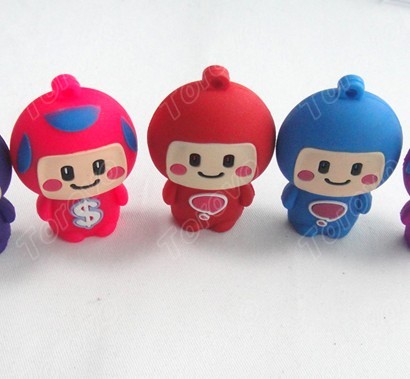 可愛元素韓國娃娃U盤時尚禮品定做